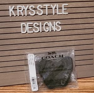 Coach Glitter Butterfly Black Mirror Compact